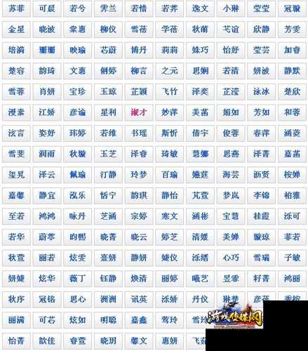 女人幸运又聚财的名字两个字一样