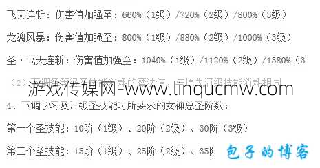 魔域职业伤害表高清对比