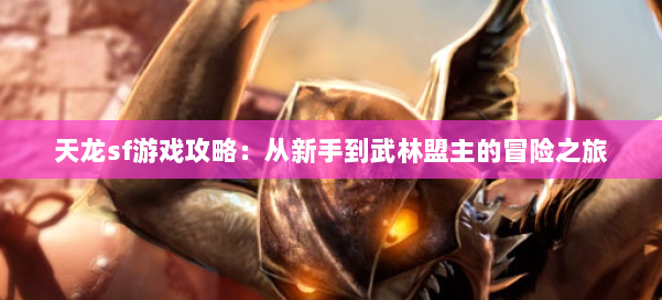天龙sf游戏攻略：从新手到武林盟主的冒险之旅