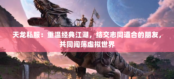 天龙私服：重温经典江湖，结交志同道合的朋友，共同闯荡虚拟世界