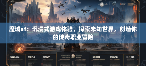 魔域sf:沉浸式游戏体验,探索未知世界,创造你的传奇职业冒险