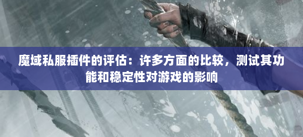 魔域私服插件的评估：许多方面的比较，测试其功能和稳定性对游戏的影响