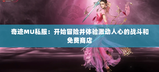 奇迹MU私服：开始冒险并体验激动人心的战斗和免费商店 