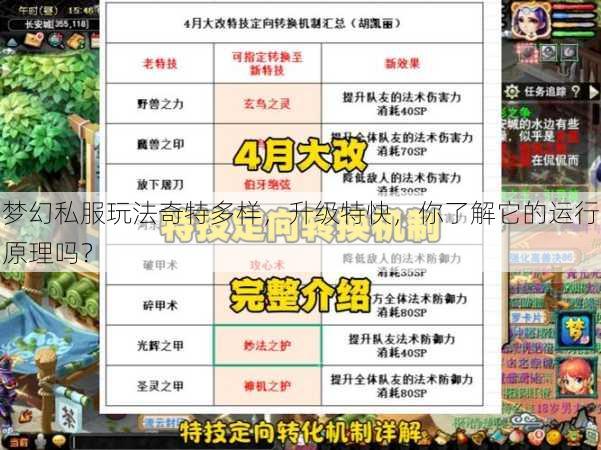 梦幻私服玩法奇特多样，升级特快，你了解它的运行原理吗？