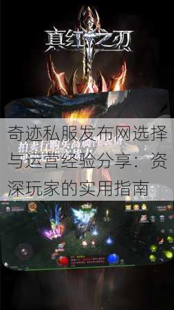 奇迹私服发布网选择与运营经验分享:资深玩家的实用指南