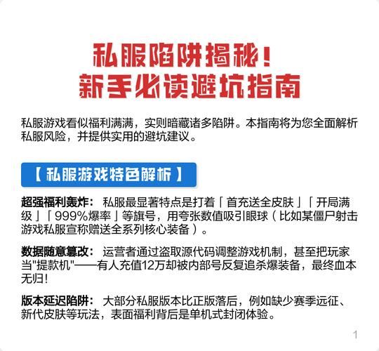 天龙私服怎么选？老玩家教你避坑指南